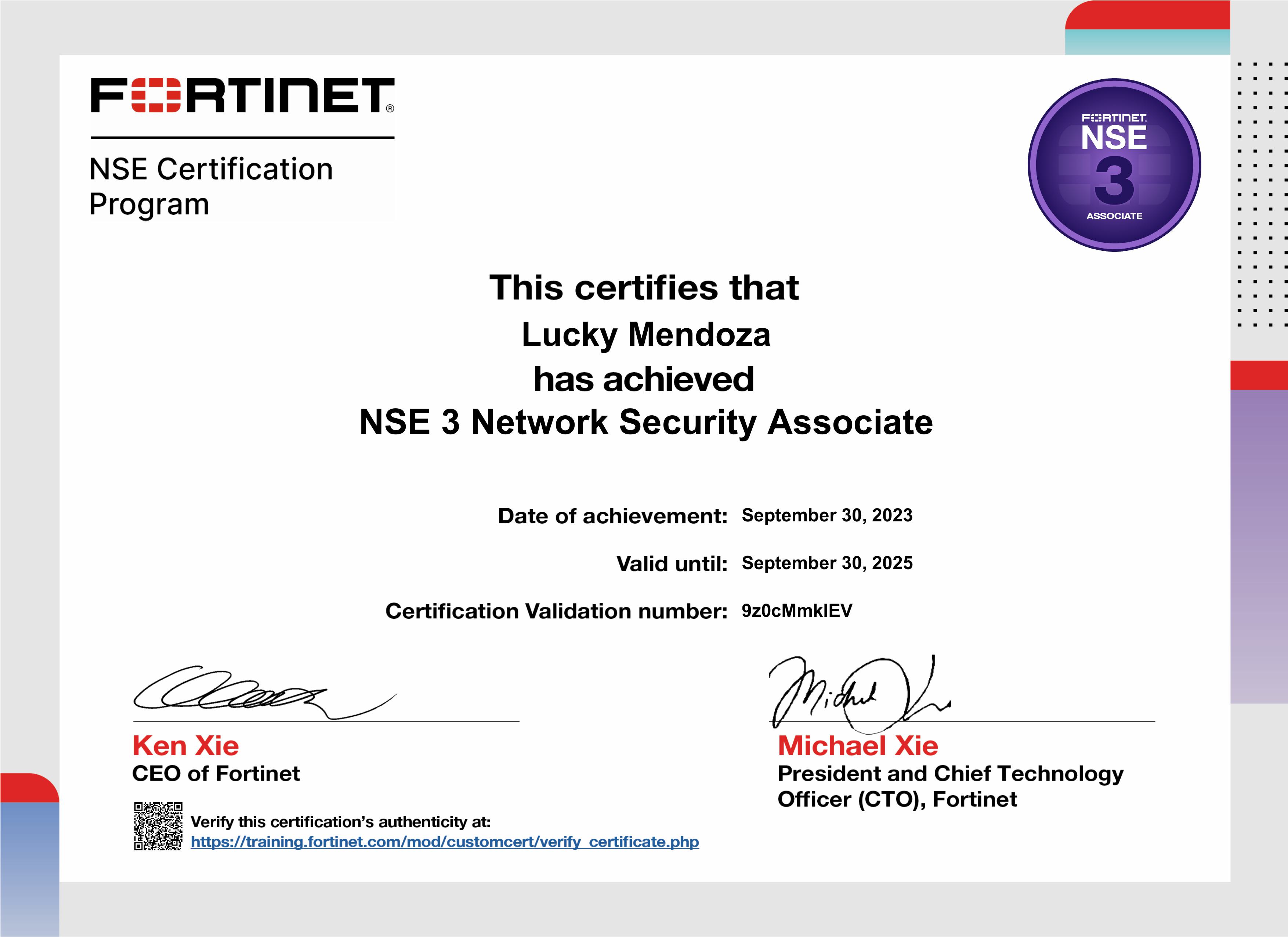 Certificate 8